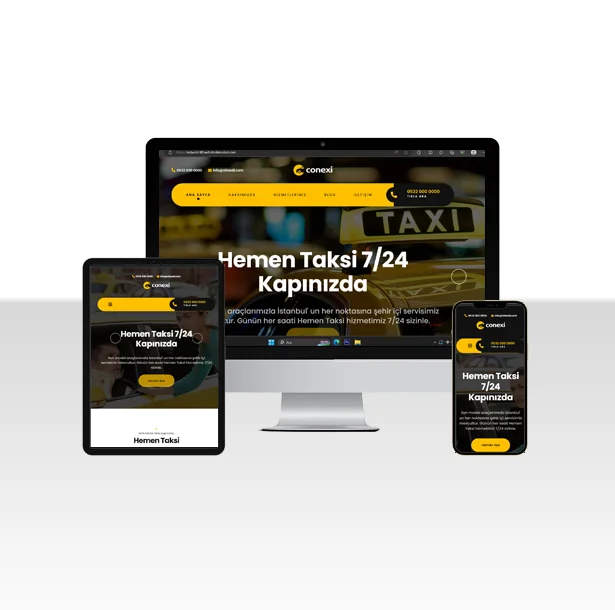 Taksici Web Paketi Conexi